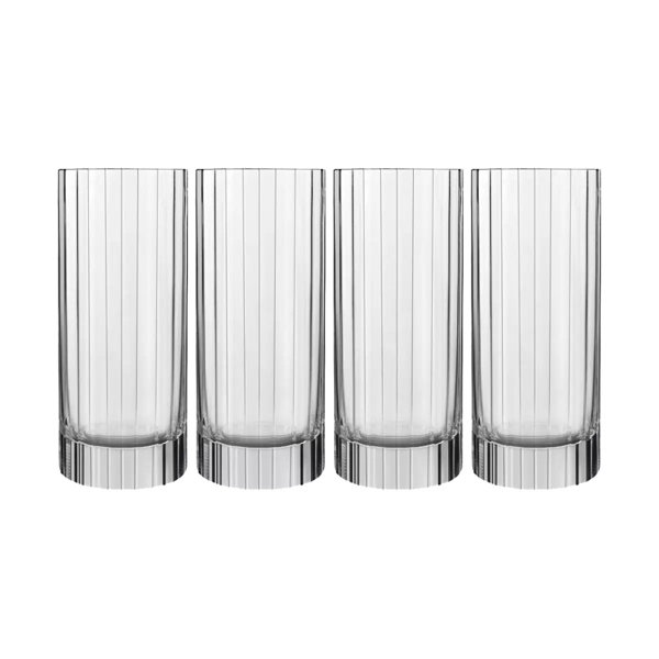 Luigi Bormioli Bach Hiball Glasses, 2 X 4 Pack Wayfair.co.uk